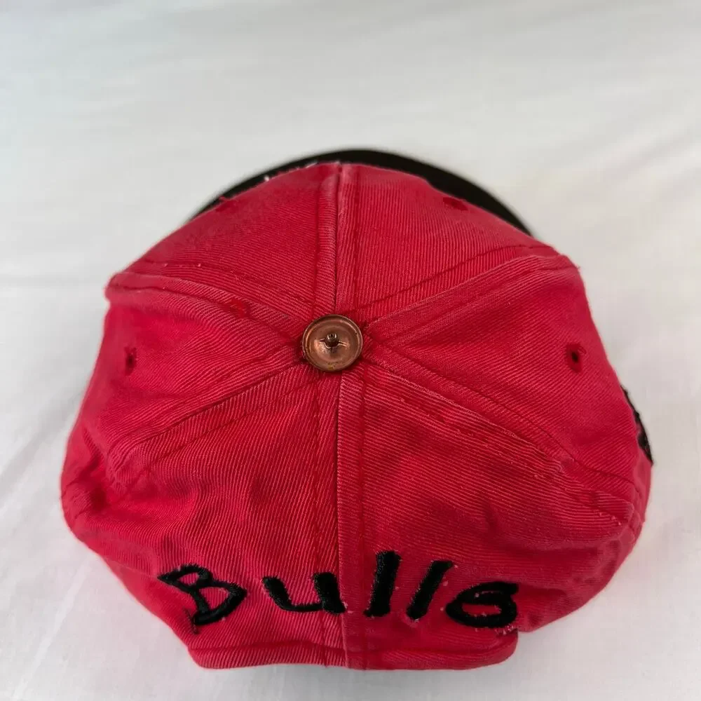 Chicago Bulls Mighty Mac NBA Vintage Toddler sz 2-4T Snapback Hat embroidered
